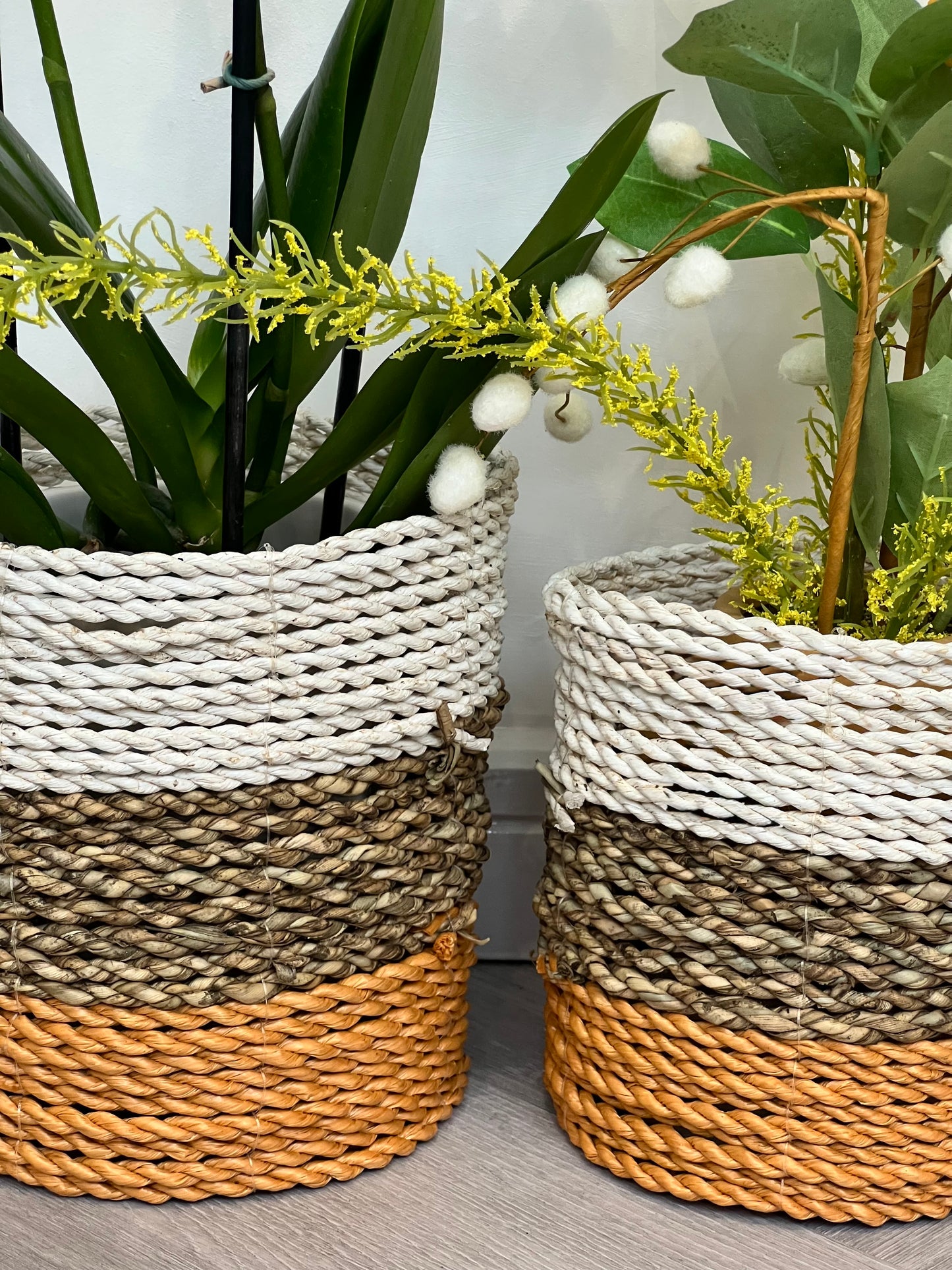Set of 3 Seagrass Basket Set