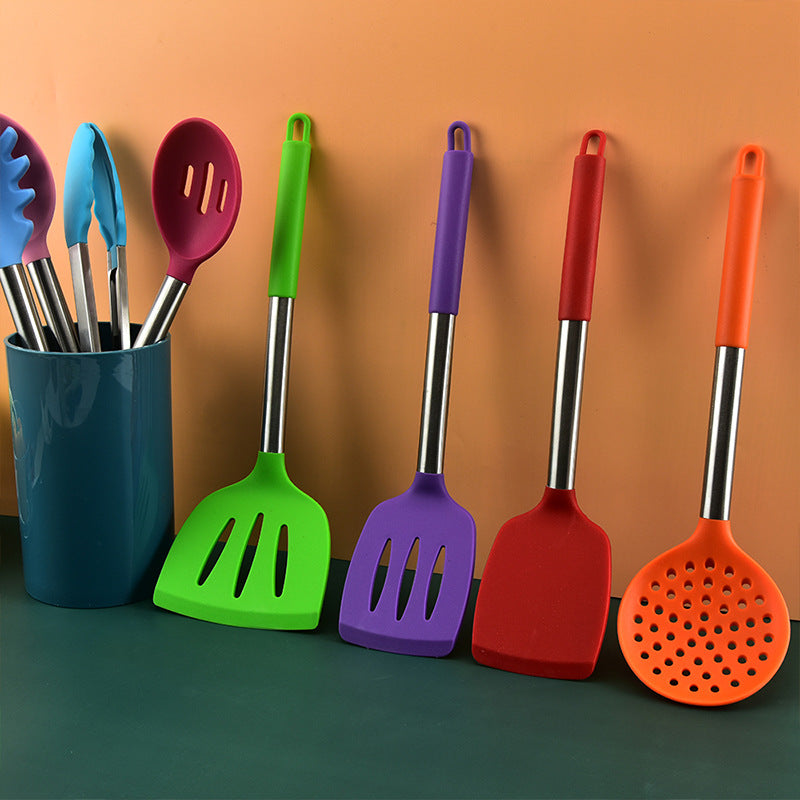 Multicolour 14 Set Silicone Kitchenware