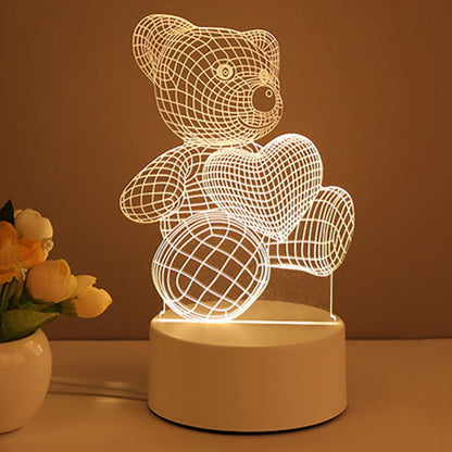 3D LED Night Lamp