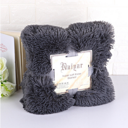 Super Soft Shaggy  Faux Fur  Throw