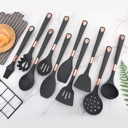 Silicone Non Stick 10 Set Kitchenware