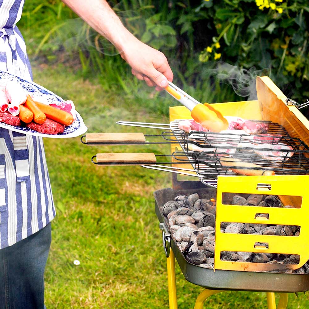 Portable BBQ Grill Basket