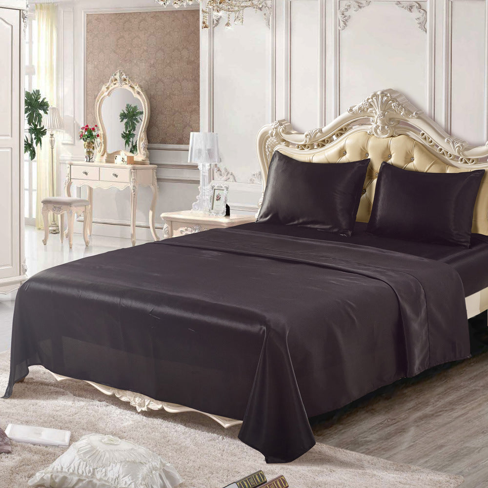 Imitation Silk Four Piece Duvet Set