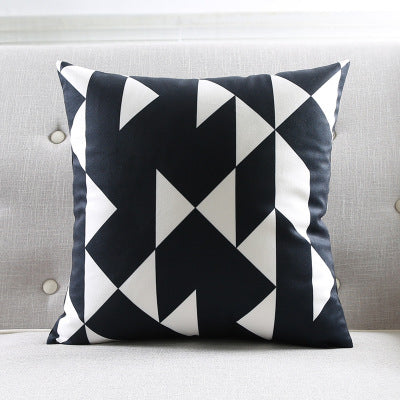 Geometric Monochrome Cushion Covers