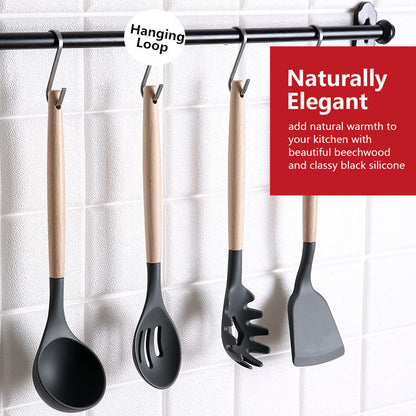 Duomu Handle Silicone Kitchenware Set