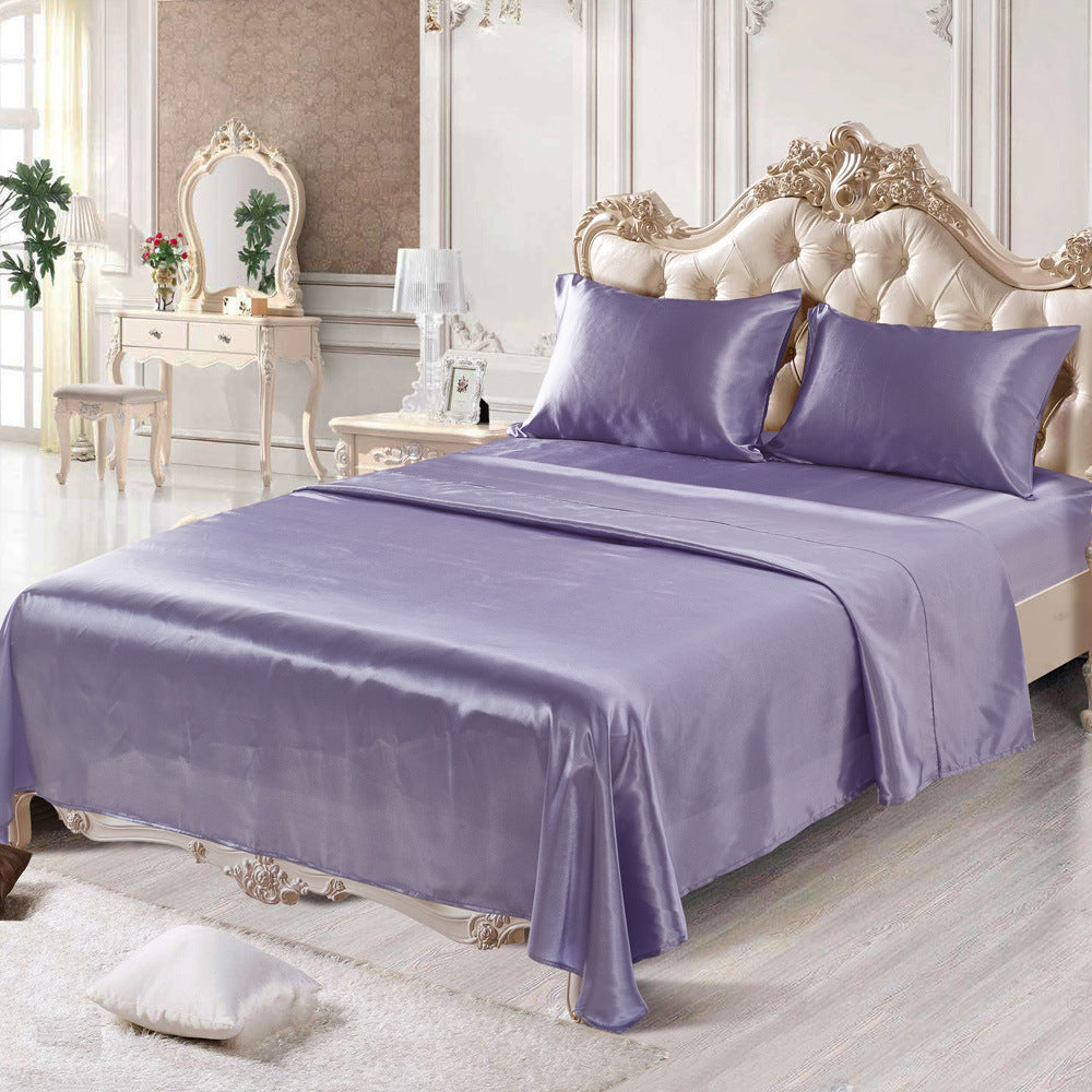 Imitation Silk Four Piece Duvet Set