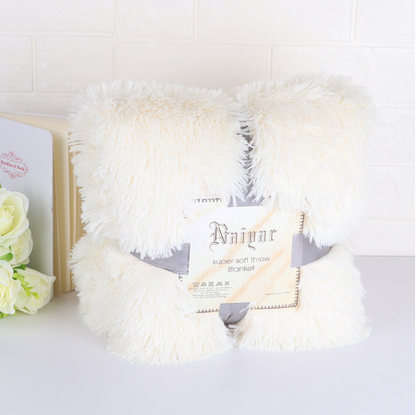 Super Soft Shaggy  Faux Fur  Throw