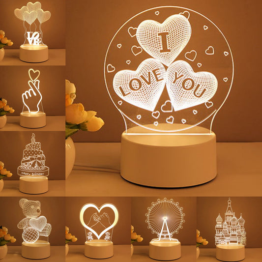 3D LED Night Lamp