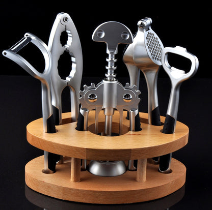 Six-piece Wine Corkscrew Set