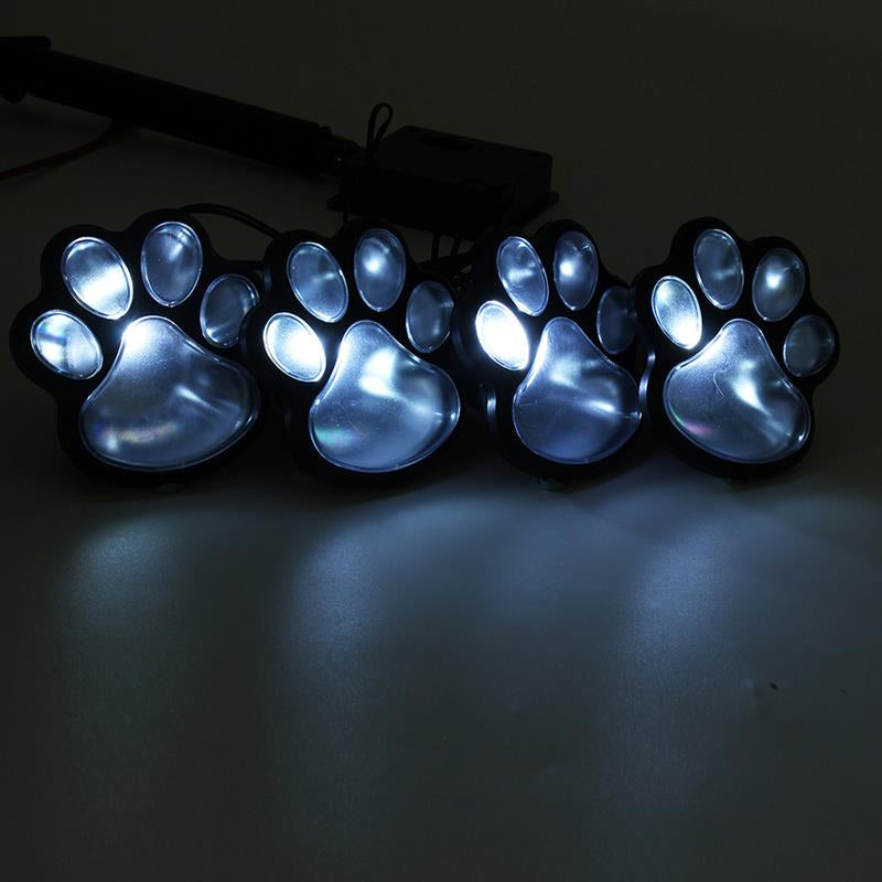 Outdoor LED Paw Print Lights