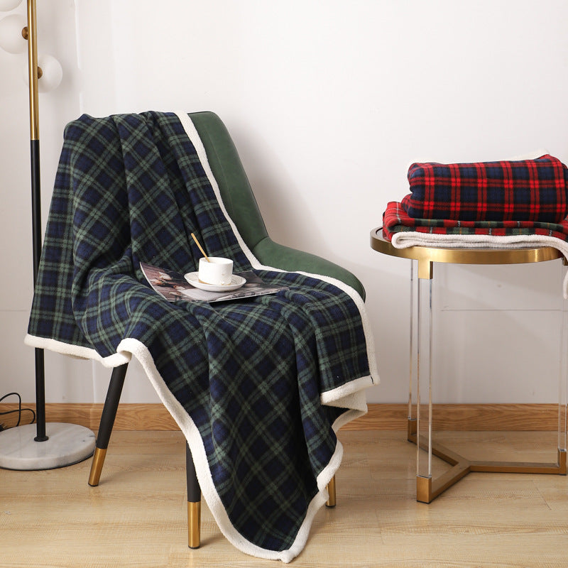 Traditional Plaid Blanket