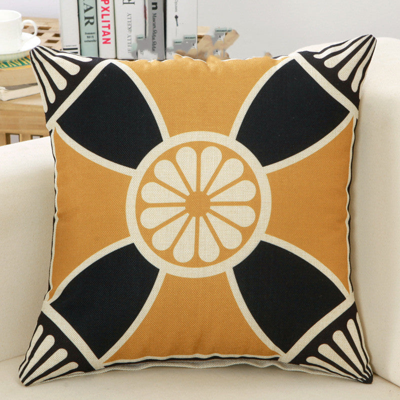 Geometric Cushion Cover