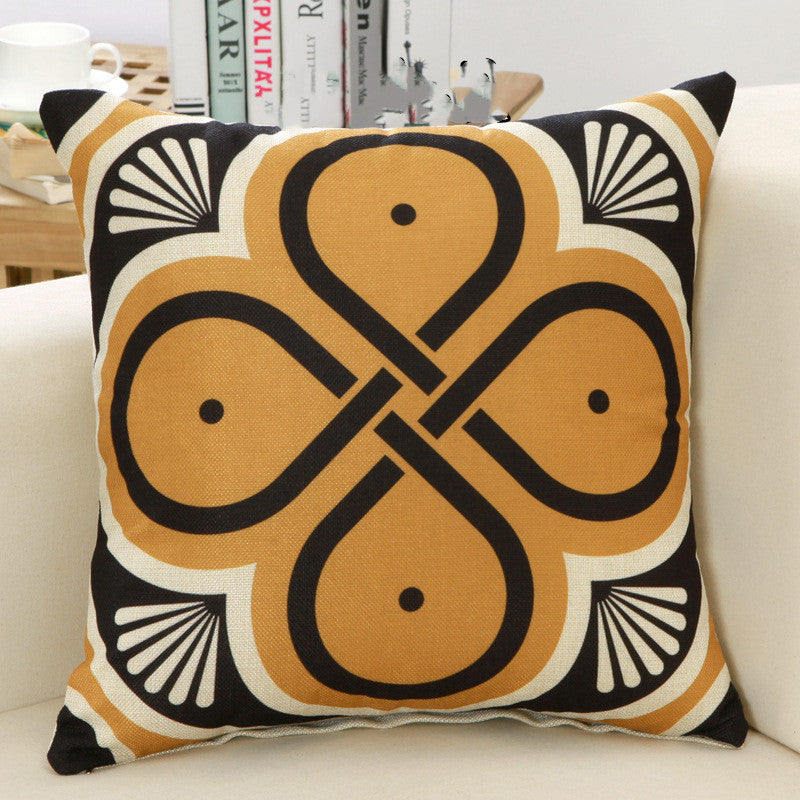 Geometric Cushion Cover