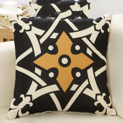 Geometric Cushion Cover