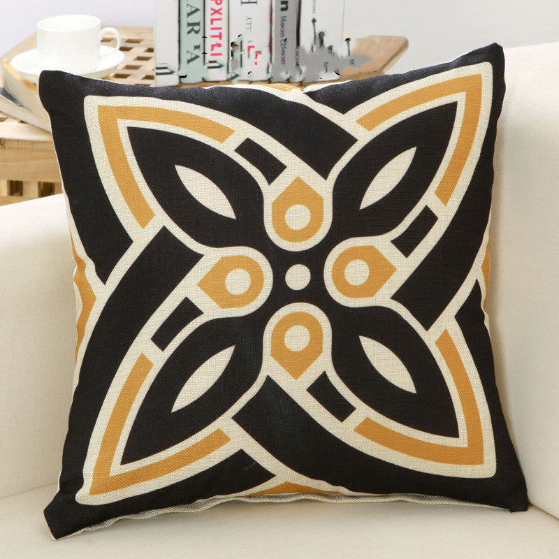 Geometric Cushion Cover